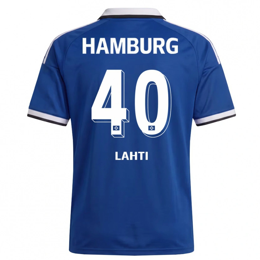 Danxen Dame Elias Lahti #40 Hvit Blå Bortetrøye Drakt Trøye 2026/27 Skjorter T-Skjorte