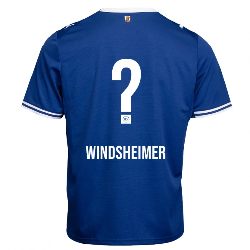 Danxen Dame Tim Windsheimer #0 Kongeblå Hvit Bortetrøye Drakt Trøye 2026/27 Skjorter T-Skjorte