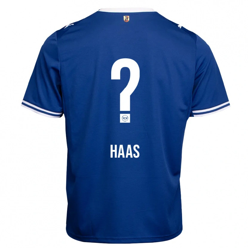 Danxen Dame Julian Haas #0 Kongeblå Hvit Bortetrøye Drakt Trøye 2026/27 Skjorter T-Skjorte
