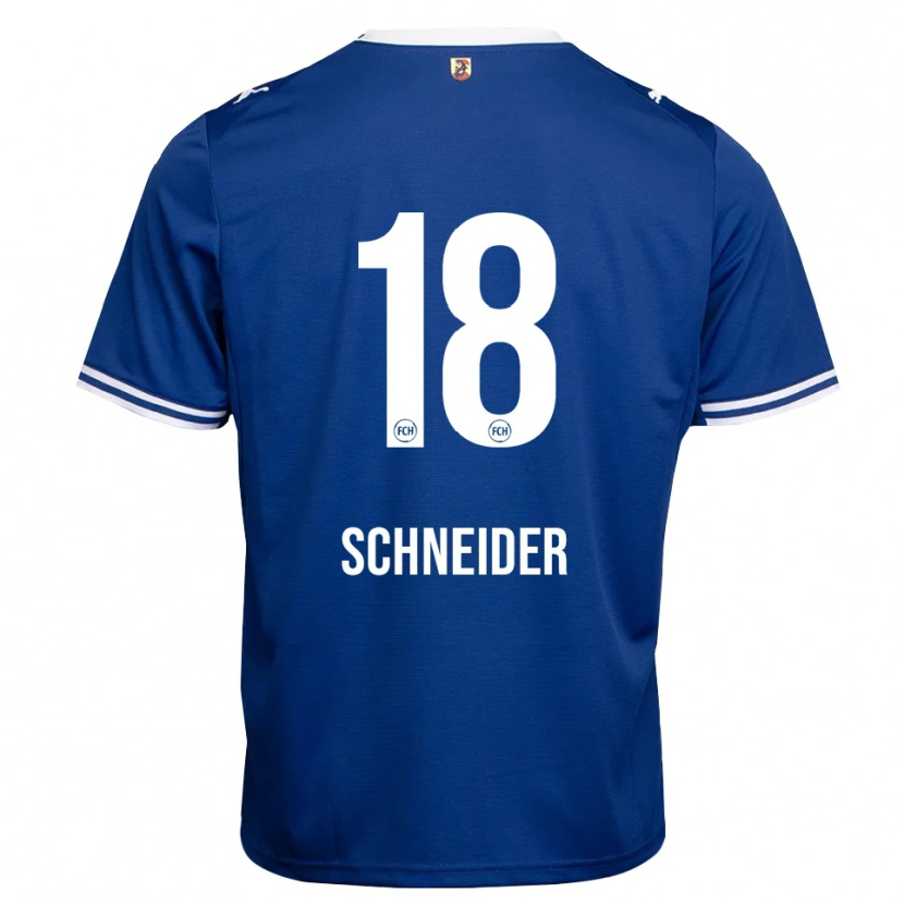 Danxen Dame Noah Schneider #18 Kongeblå Hvit Bortetrøye Drakt Trøye 2026/27 Skjorter T-Skjorte