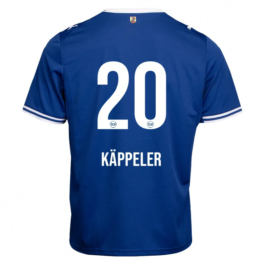 Danxen Dame Lina Käppeler #20 Kongeblå Hvit Bortetrøye Drakt Trøye 2026/27 Skjorter T-Skjorte