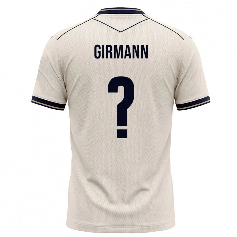 Danxen Dame David Girmann #0 Off-White Blekkblå Bortetrøye Drakt Trøye 2026/27 Skjorter T-Skjorte