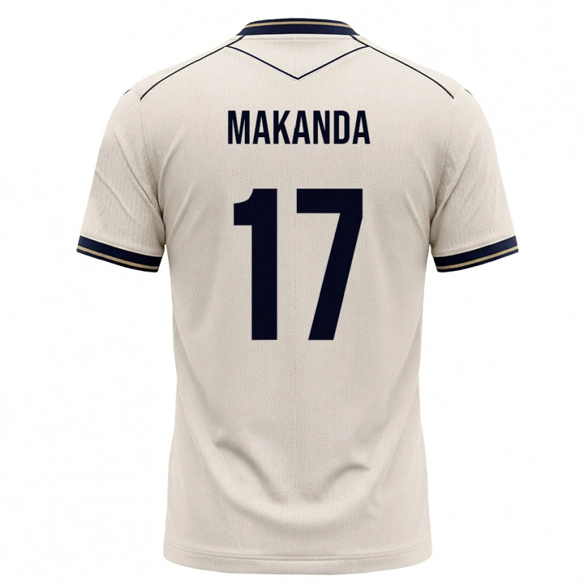 Danxen Dame Blessing Makanda #17 Off-White Blekkblå Bortetrøye Drakt Trøye 2026/27 Skjorter T-Skjorte