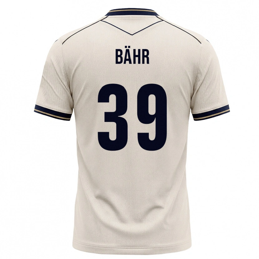 Danxen Dame Florian Bähr #39 Off-White Blekkblå Bortetrøye Drakt Trøye 2026/27 Skjorter T-Skjorte