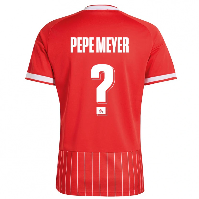 Danxen Dame Joona Pepe Meyer #0 Rød Hvit Grønn Bortetrøye Drakt Trøye 2026/27 Skjorter T-Skjorte