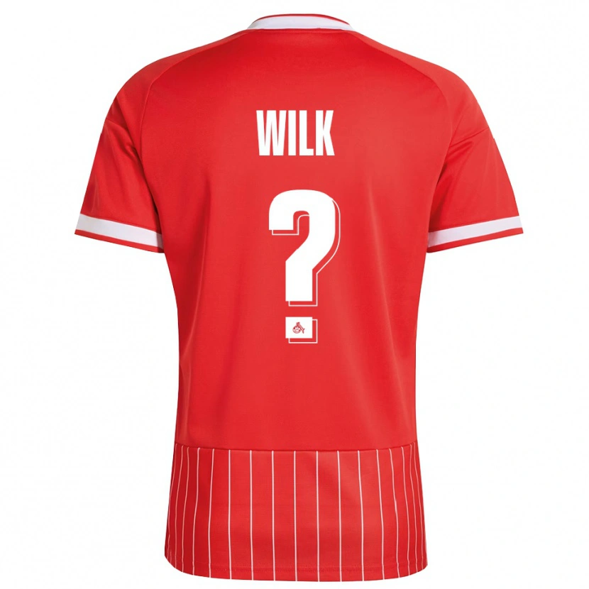 Danxen Dame Emil Wilk #0 Rød Hvit Grønn Bortetrøye Drakt Trøye 2026/27 Skjorter T-Skjorte