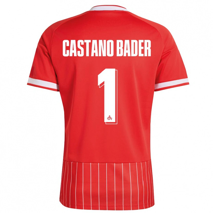 Danxen Dame Simeon Castano Bader #1 Rød Hvit Grønn Bortetrøye Drakt Trøye 2026/27 Skjorter T-Skjorte