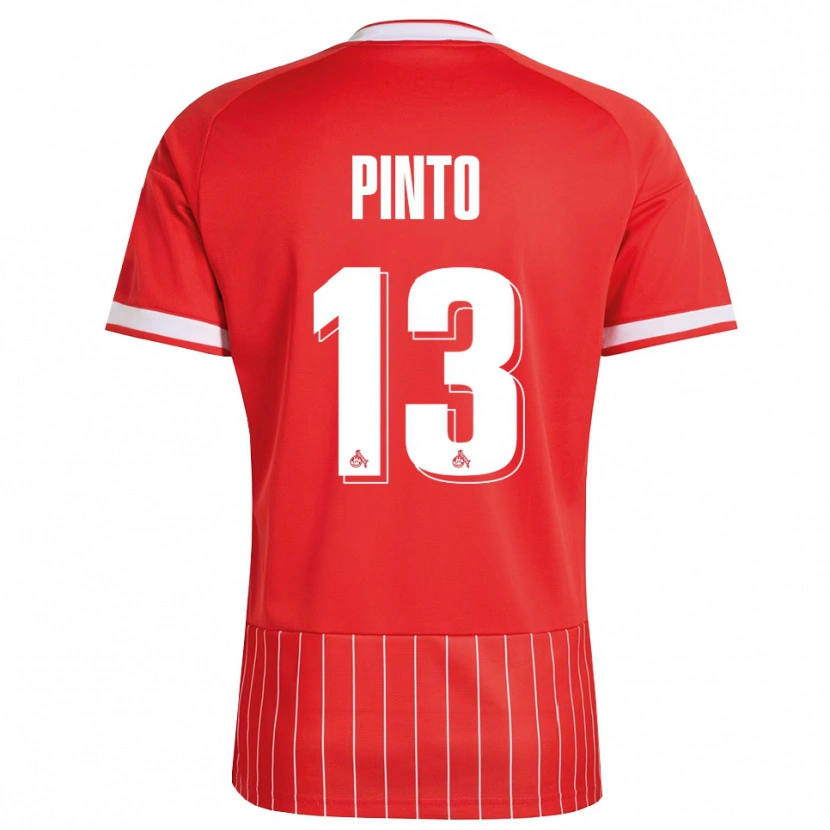 Danxen Dame João Pinto #13 Rød Hvit Grønn Bortetrøye Drakt Trøye 2026/27 Skjorter T-Skjorte