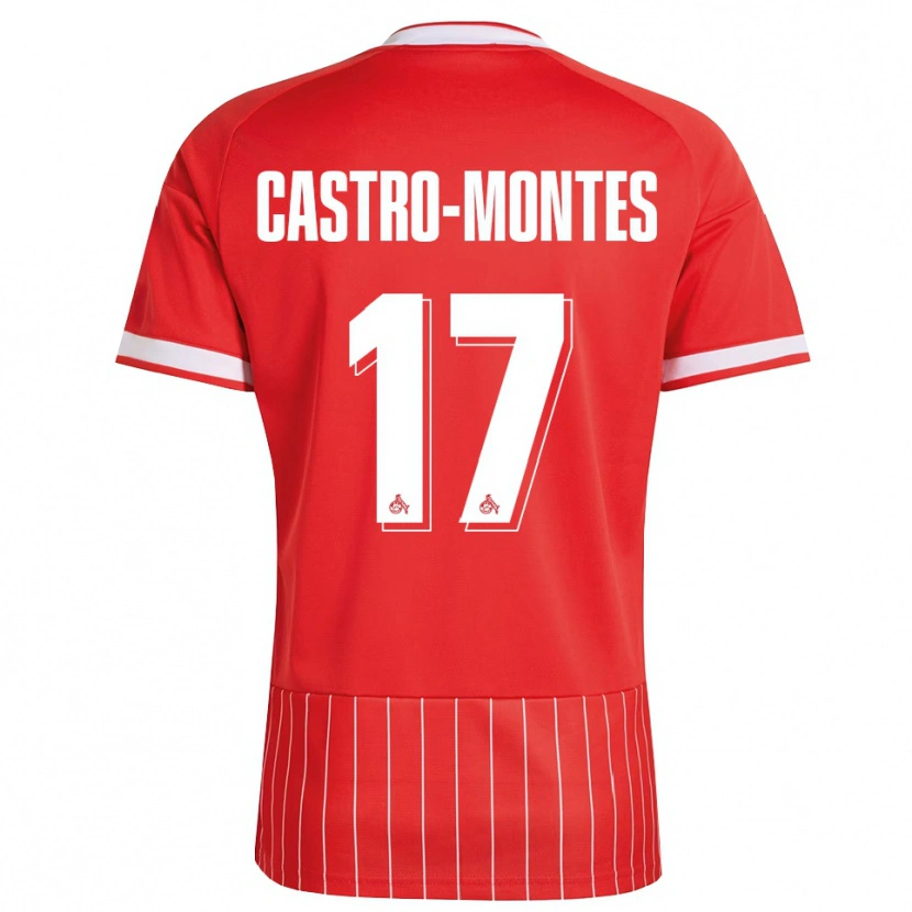 Danxen Dame Alessio Castro-Montes #17 Rød Hvit Grønn Bortetrøye Drakt Trøye 2026/27 Skjorter T-Skjorte