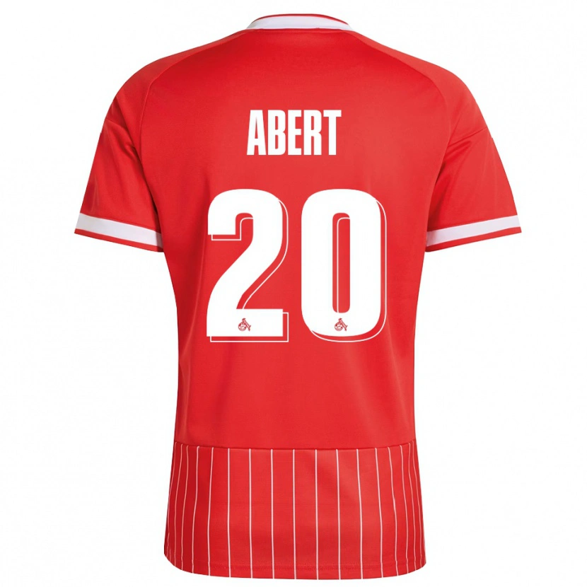 Danxen Dame Niklas Abert #20 Rød Hvit Grønn Bortetrøye Drakt Trøye 2026/27 Skjorter T-Skjorte