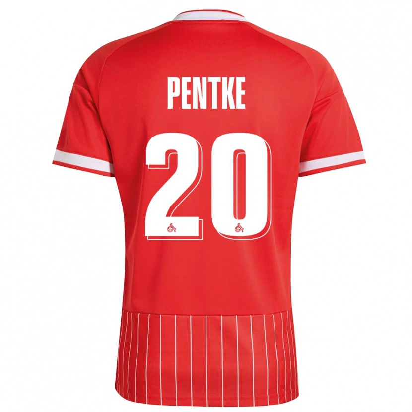Danxen Dame Philipp Pentke #20 Rød Hvit Grønn Bortetrøye Drakt Trøye 2026/27 Skjorter T-Skjorte