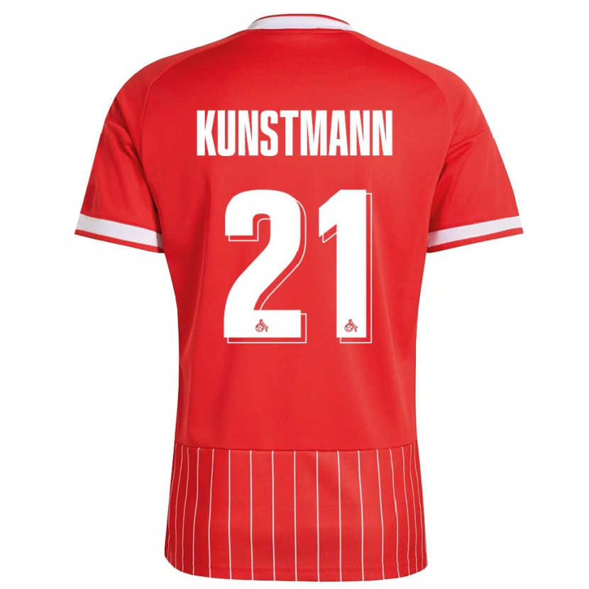 Danxen Dame Jonas Kunstmann #21 Rød Hvit Grønn Bortetrøye Drakt Trøye 2026/27 Skjorter T-Skjorte