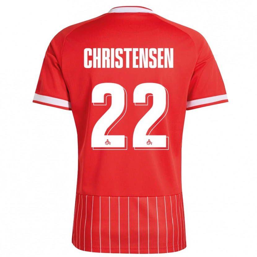 Danxen Dame Jacob Christensen #22 Rød Hvit Grønn Bortetrøye Drakt Trøye 2026/27 Skjorter T-Skjorte