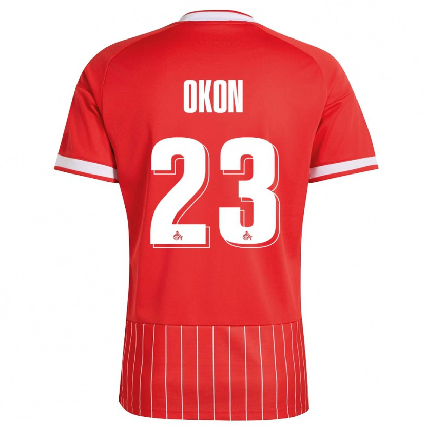 Danxen Dame Paul Okon-Engstler #23 Rød Hvit Grønn Bortetrøye Drakt Trøye 2026/27 Skjorter T-Skjorte