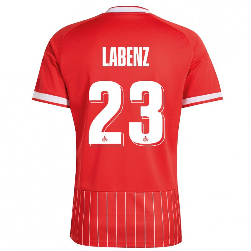 Danxen Dame Luiz Labenz #23 Rød Hvit Grønn Bortetrøye Drakt Trøye 2026/27 Skjorter T-Skjorte