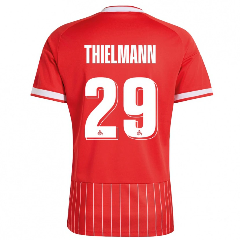 Danxen Dame Jan Thielmann #29 Rød Hvit Grønn Bortetrøye Drakt Trøye 2026/27 Skjorter T-Skjorte