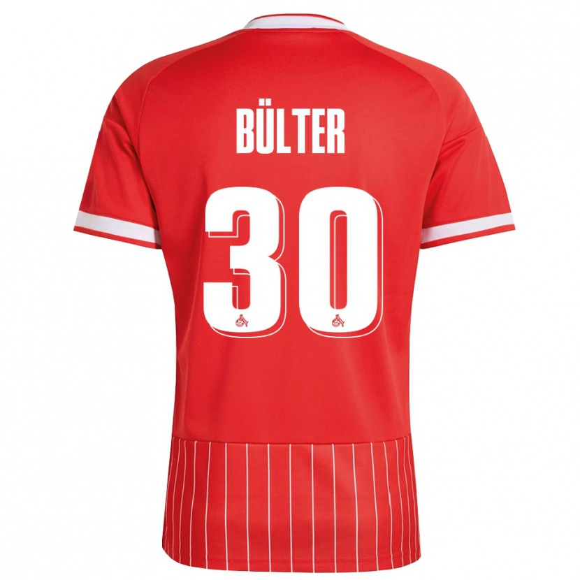 Danxen Dame Marius Bülter #30 Rød Hvit Grønn Bortetrøye Drakt Trøye 2026/27 Skjorter T-Skjorte