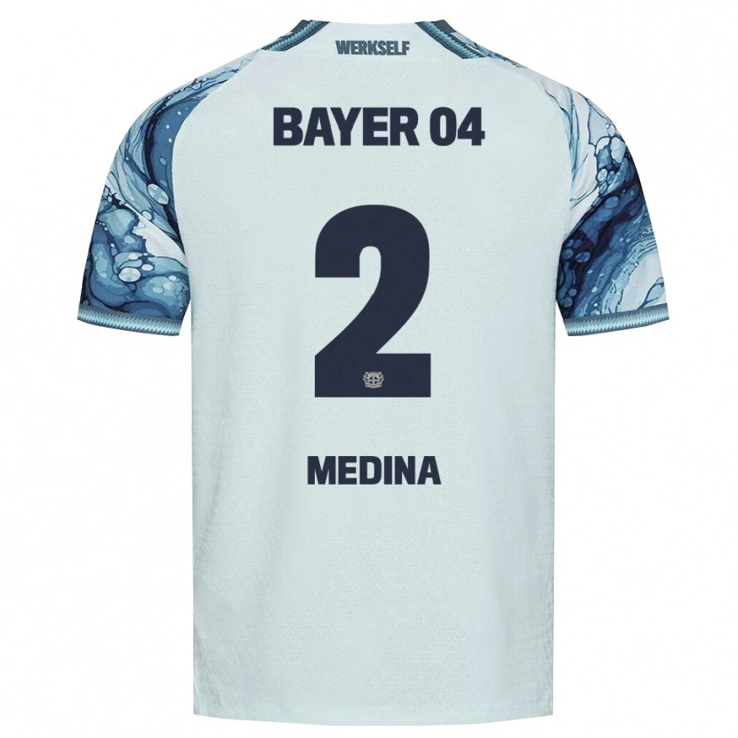 Danxen Dame Facundo Medina #2 Mørkegrønn Svart Bortetrøye Drakt Trøye 2026/27 Skjorter T-Skjorte