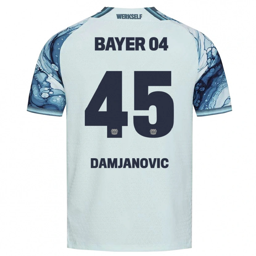 Danxen Dame Aleksa Damjanovic #45 Mørkegrønn Svart Bortetrøye Drakt Trøye 2026/27 Skjorter T-Skjorte