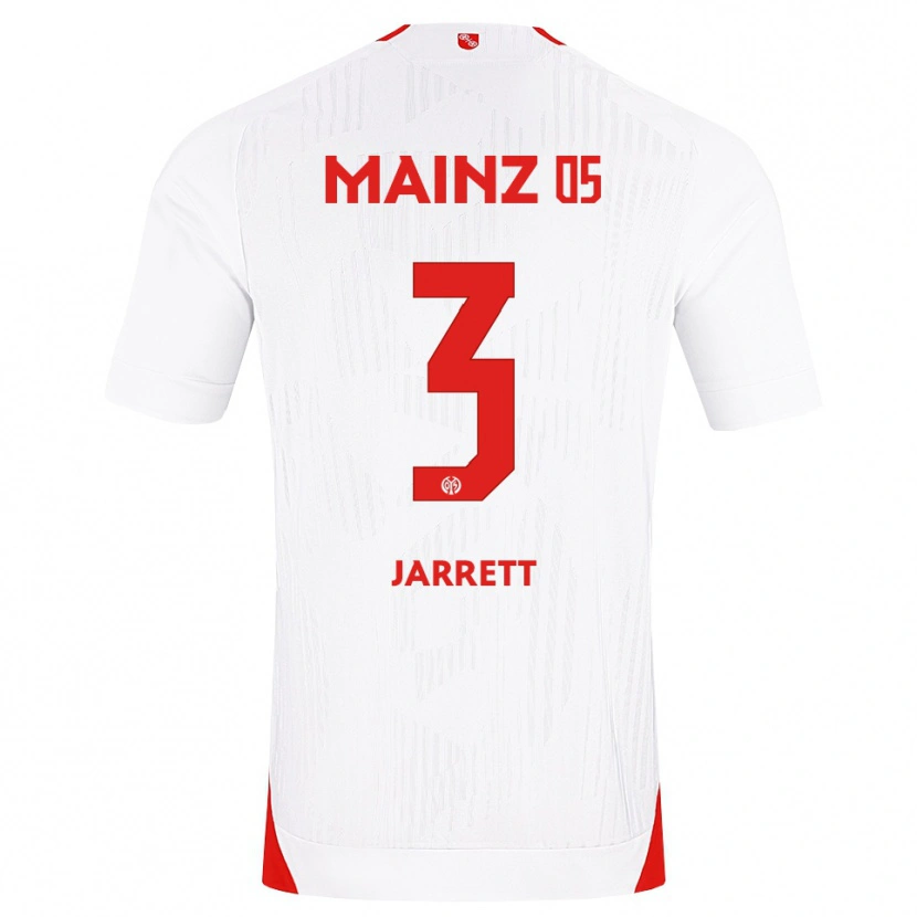 Danxen Dame Tyrone Jarrett #3 Hvit Rød Gul Bortetrøye Drakt Trøye 2026/27 Skjorter T-Skjorte