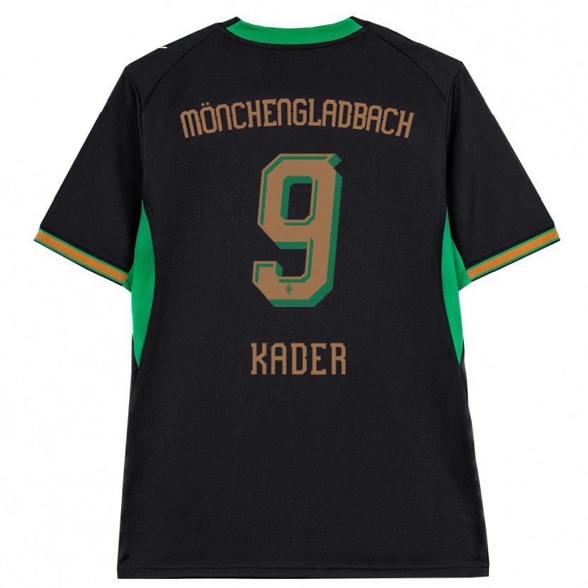 Danxen Dame Cagatay Kader #9 Svart Oransje Grønn Brun Bortetrøye Drakt Trøye 2026/27 Skjorter T-Skjorte