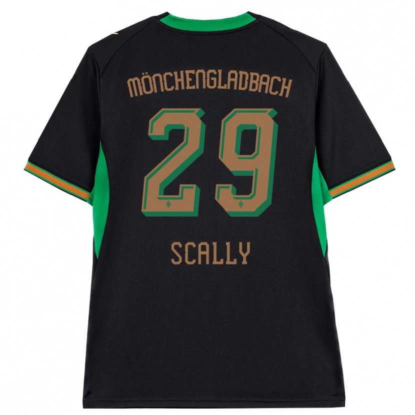 Danxen Dame Joe Scally #29 Svart Oransje Grønn Brun Bortetrøye Drakt Trøye 2026/27 Skjorter T-Skjorte