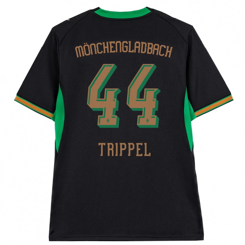 Danxen Dame Marcello Trippel #44 Svart Oransje Grønn Brun Bortetrøye Drakt Trøye 2026/27 Skjorter T-Skjorte