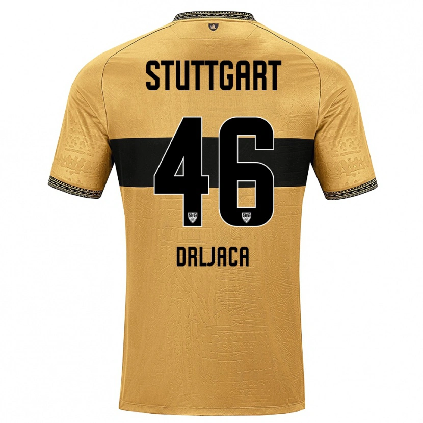 Danxen Dame Stefan Drljaca #46 Brun Svart Hvit Bortetrøye Drakt Trøye 2026/27 Skjorter T-Skjorte
