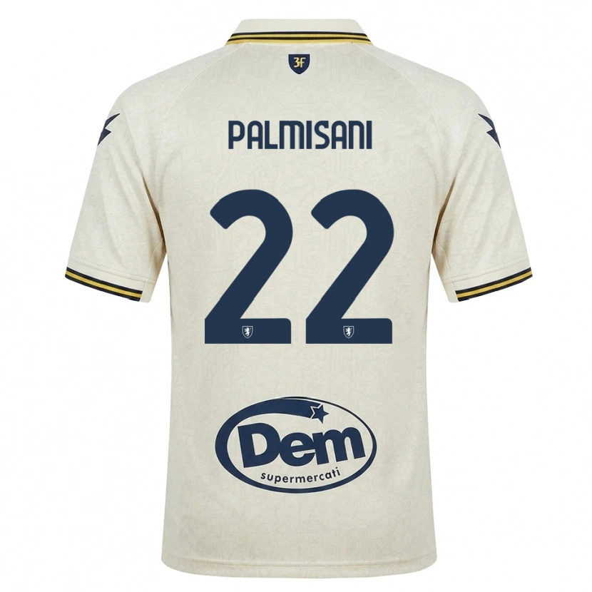 Danxen Dame Lorenzo Palmisani #22 Oldlace Gul Svart Bortetrøye Drakt Trøye 2026/27 Skjorter T-Skjorte