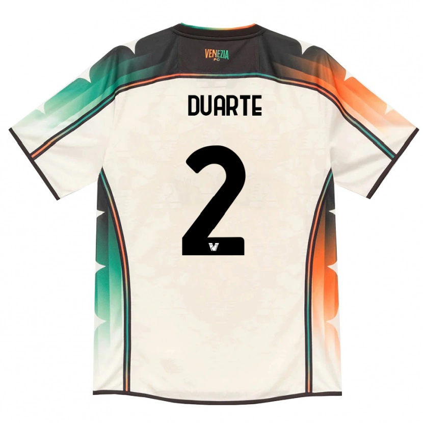Danxen Dame Marcia Duarte #2 Oldlace Oransje Grønn Bortetrøye Drakt Trøye 2026/27 Skjorter T-Skjorte