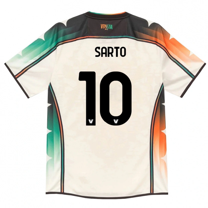 Danxen Dame Gabriel Sarto #10 Oldlace Oransje Grønn Bortetrøye Drakt Trøye 2026/27 Skjorter T-Skjorte