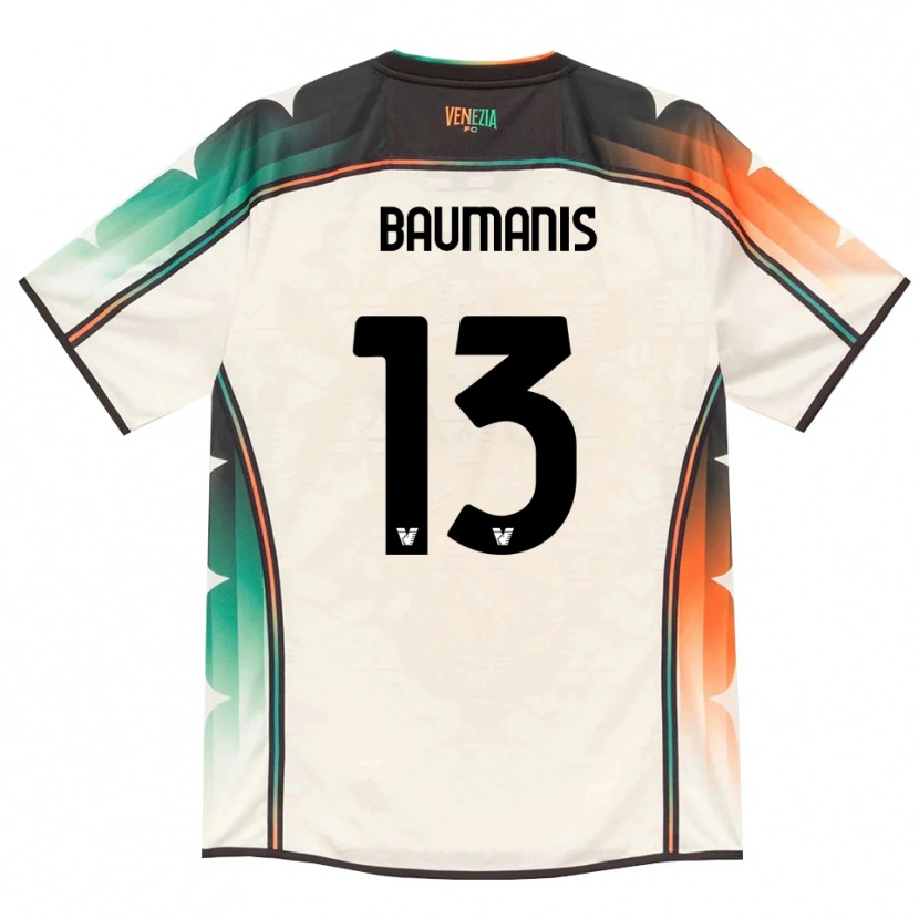 Danxen Dame Kristofers Baumanis #13 Oldlace Oransje Grønn Bortetrøye Drakt Trøye 2026/27 Skjorter T-Skjorte