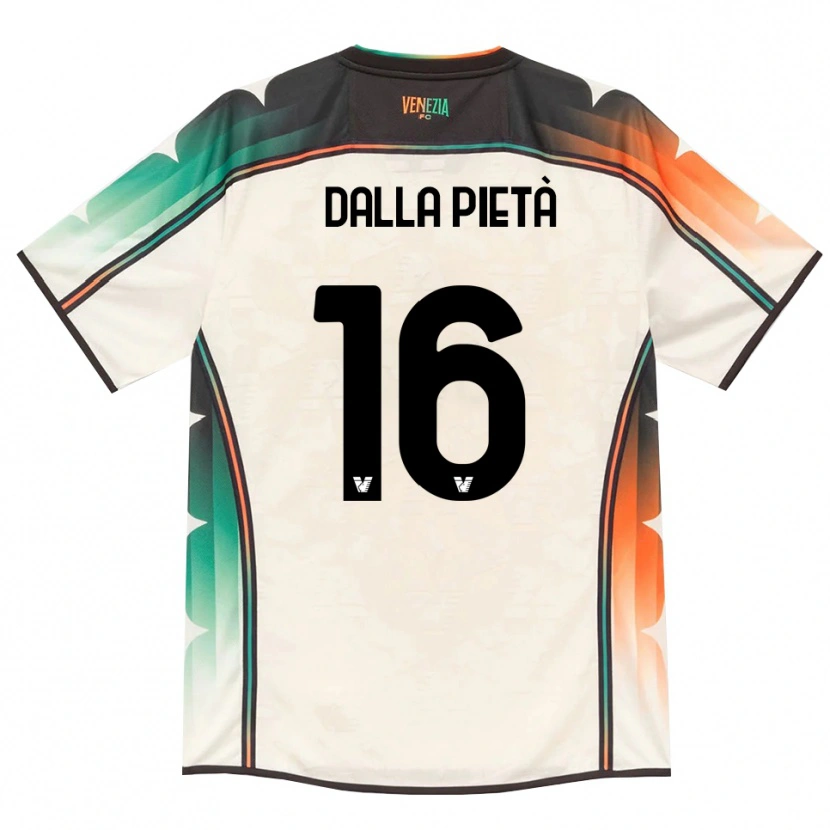 Danxen Dame Leonardo Dalla Pietà #16 Oldlace Oransje Grønn Bortetrøye Drakt Trøye 2026/27 Skjorter T-Skjorte