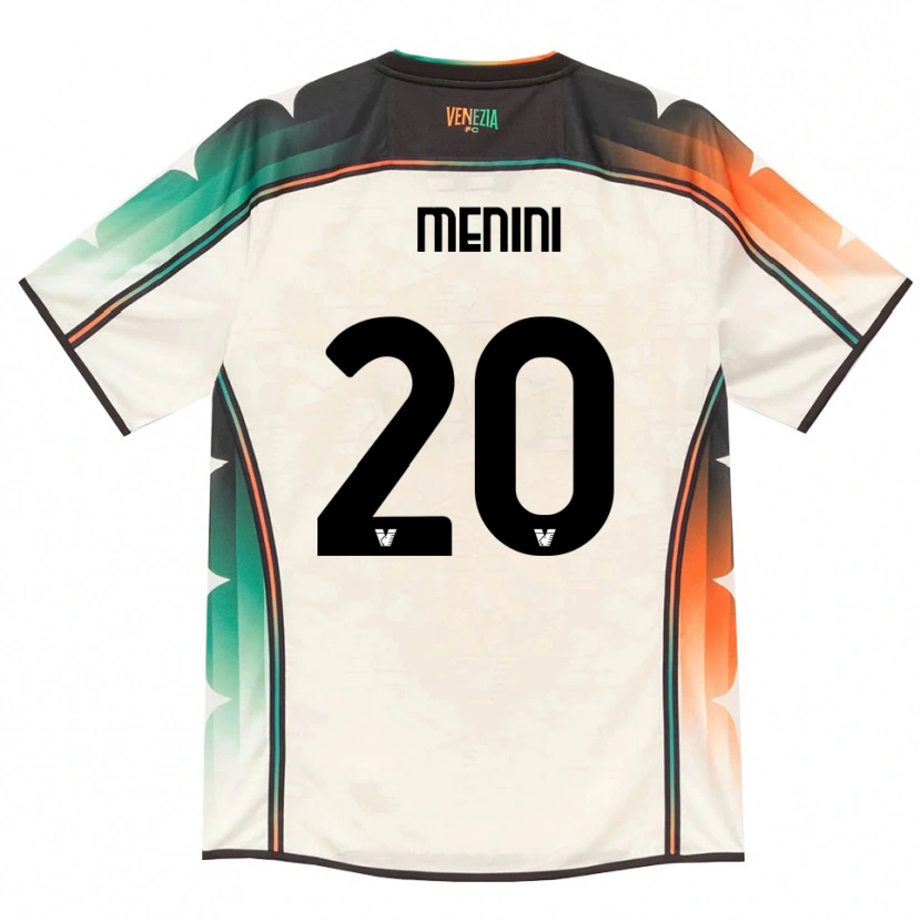 Danxen Dame Alessandra Menini #20 Oldlace Oransje Grønn Bortetrøye Drakt Trøye 2026/27 Skjorter T-Skjorte