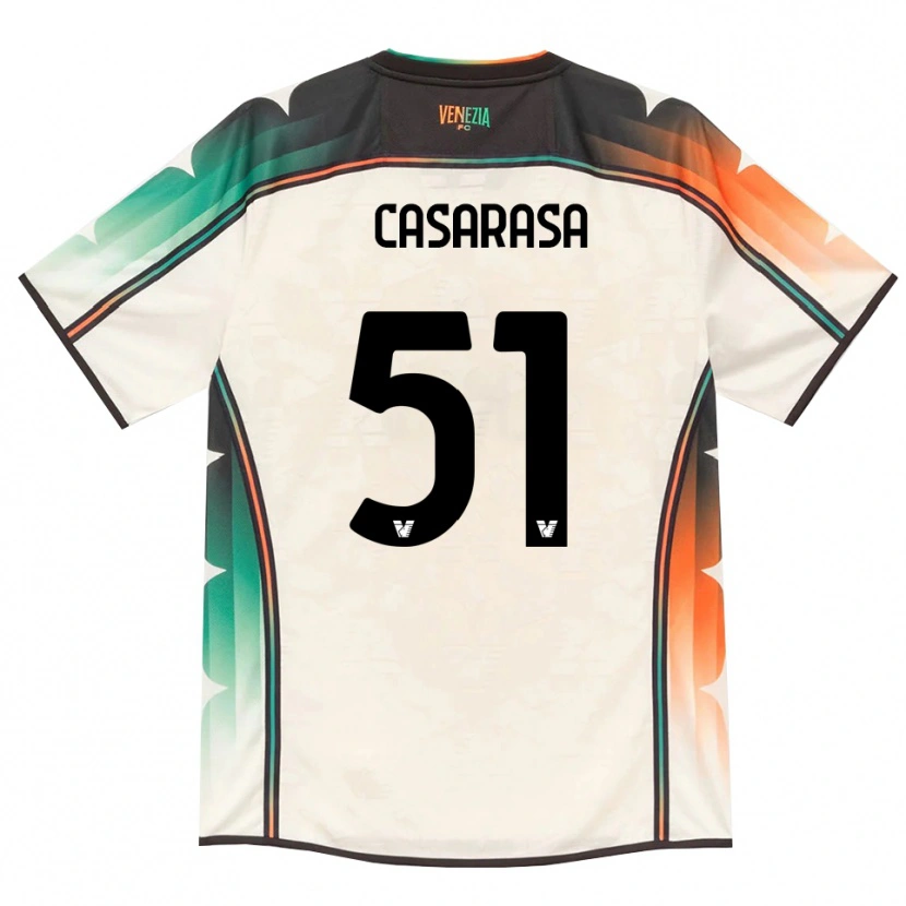 Danxen Dame Asia Casarasa #51 Oldlace Oransje Grønn Bortetrøye Drakt Trøye 2026/27 Skjorter T-Skjorte