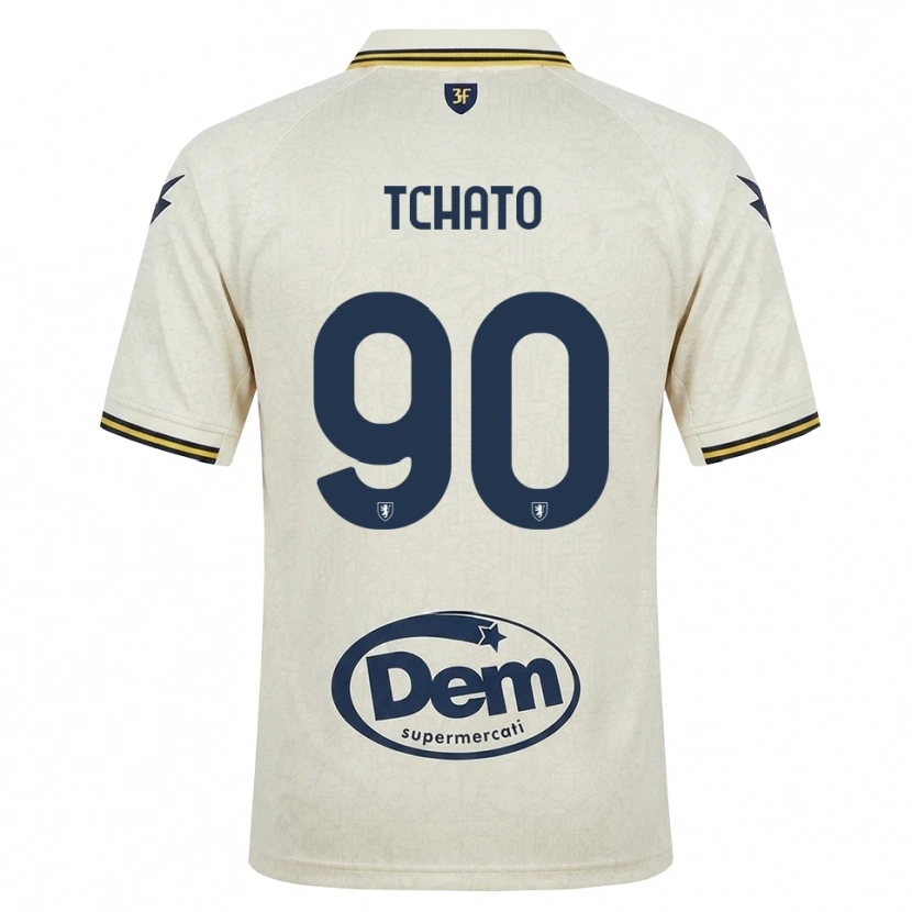 Danxen Dame Enzo Tchato #90 Oldlace Gul Svart Bortetrøye Drakt Trøye 2026/27 Skjorter T-Skjorte