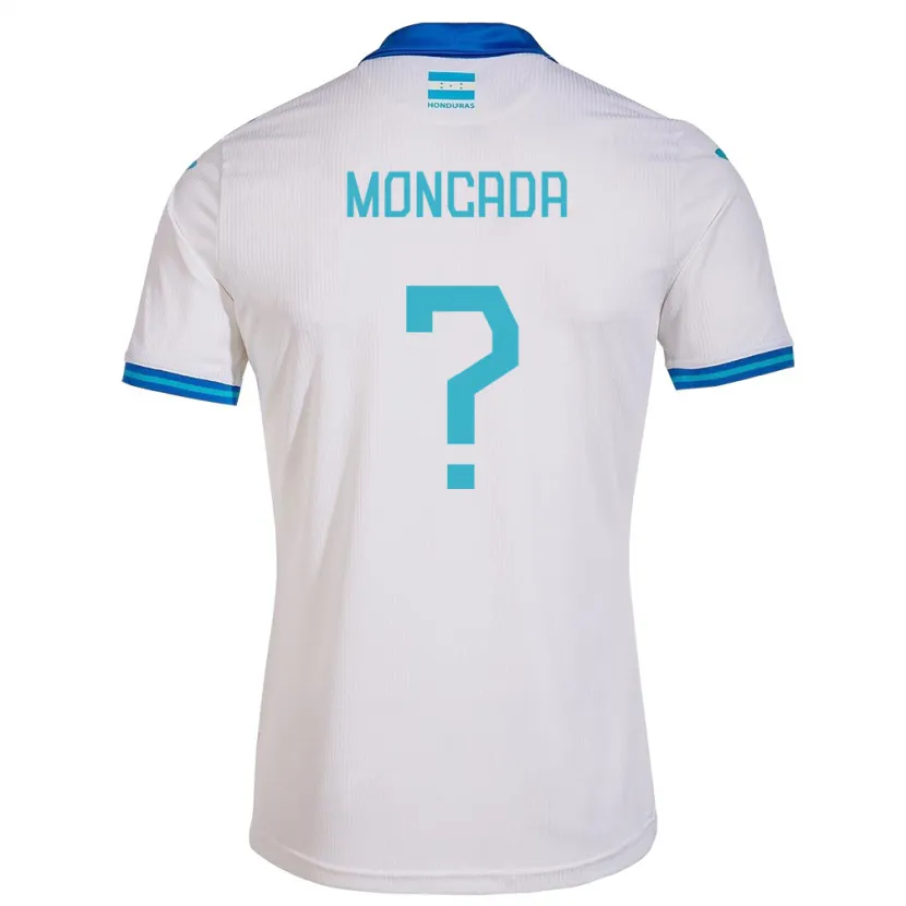 Danxen Barn Honduras Linda Moncada #0 Hvit Hjemmetrøye Drakt Trøye 24-26 Skjorter T-Skjorte