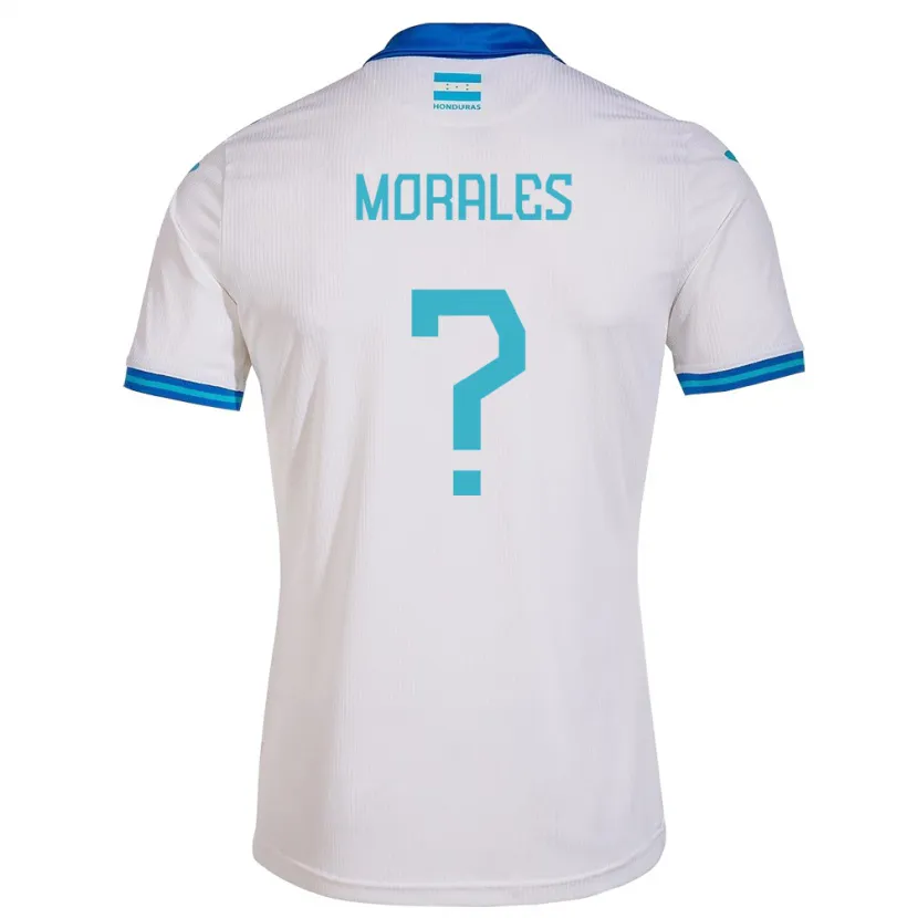 Danxen Barn Honduras Melida Morales #0 Hvit Hjemmetrøye Drakt Trøye 24-26 Skjorter T-Skjorte