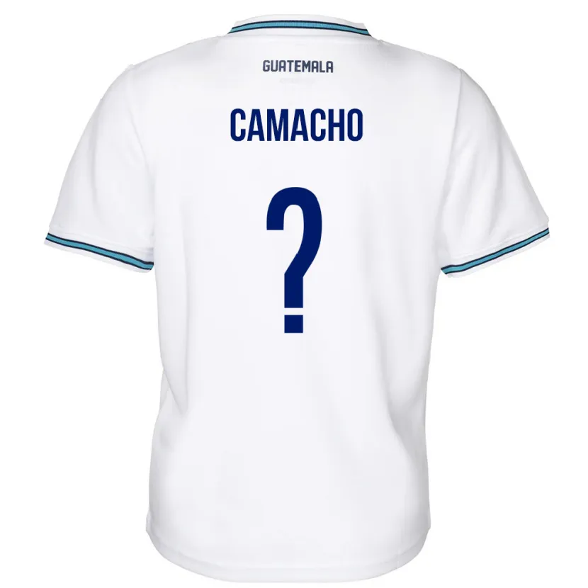 Danxen Barn Guatemala Samuel Camacho #0 Hvit Hjemmetrøye Drakt Trøye 24-26 Skjorter T-Skjorte