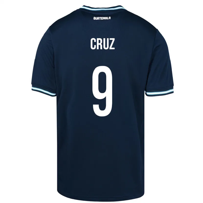 Danxen Barn Guatemala Celsa Cruz #9 Blå Bortetrøye Drakt Trøye 24-26 Skjorter T-Skjorte