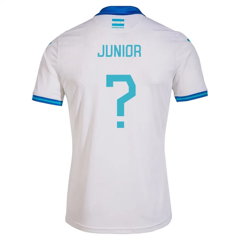 Danxen Mann Honduras Junior Mejía #0 Hvit Hjemmetrøye Drakt Trøye 24-26 Skjorter T-Skjorte
