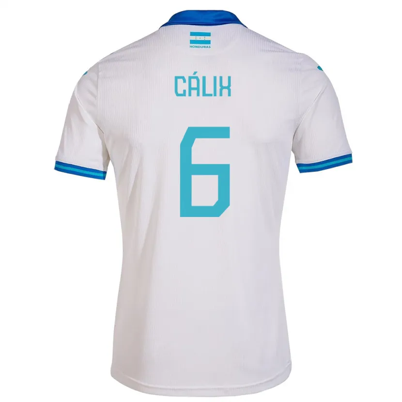 Danxen Mann Honduras Noel Cálix #6 Hvit Hjemmetrøye Drakt Trøye 24-26 Skjorter T-Skjorte