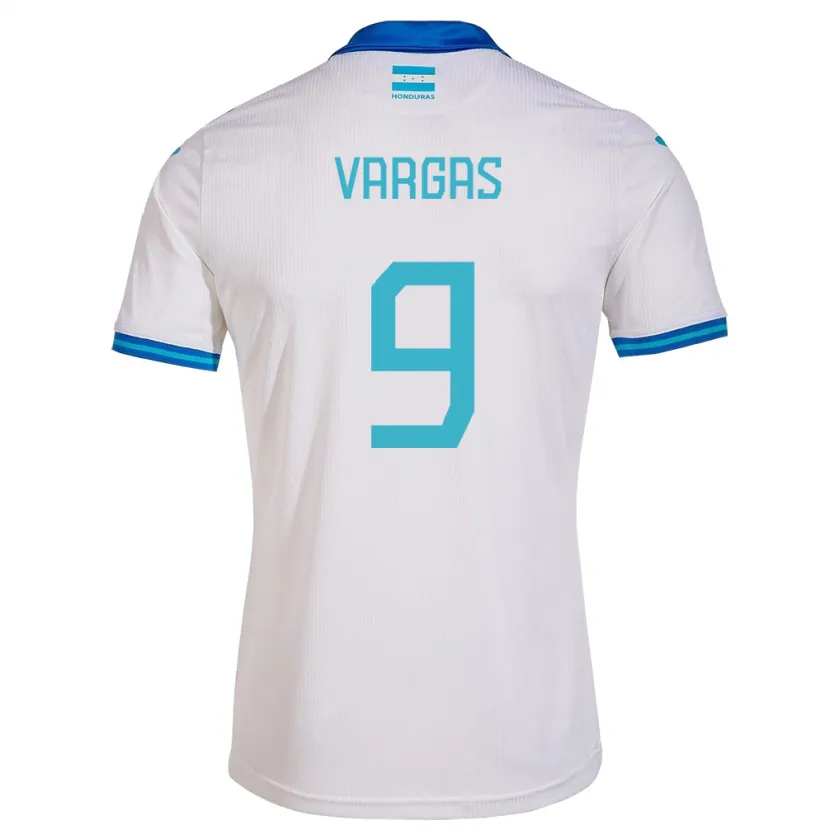 Danxen Mann Honduras Nayrobi Vargas #9 Hvit Hjemmetrøye Drakt Trøye 24-26 Skjorter T-Skjorte