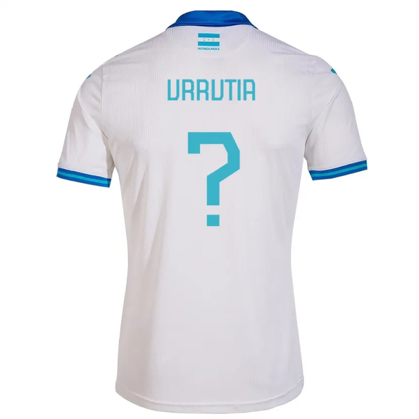 Danxen Mann Honduras Nathalie Urrutia #0 Hvit Hjemmetrøye Drakt Trøye 24-26 Skjorter T-Skjorte
