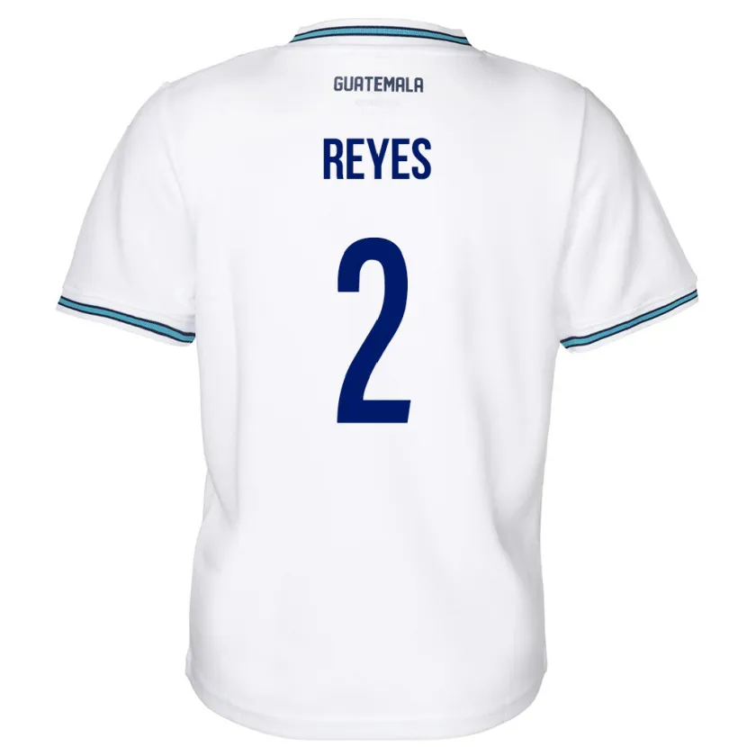 Danxen Mann Guatemala Samantha Reyes #2 Hvit Hjemmetrøye Drakt Trøye 24-26 Skjorter T-Skjorte