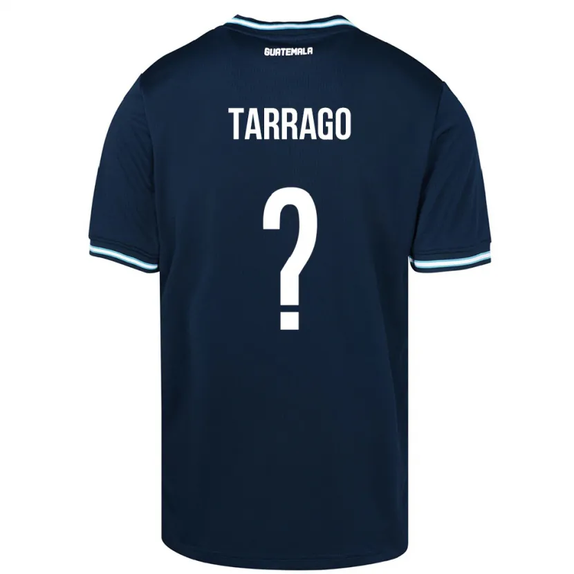 Danxen Mann Guatemala María Tarrago #0 Blå Bortetrøye Drakt Trøye 24-26 Skjorter T-Skjorte