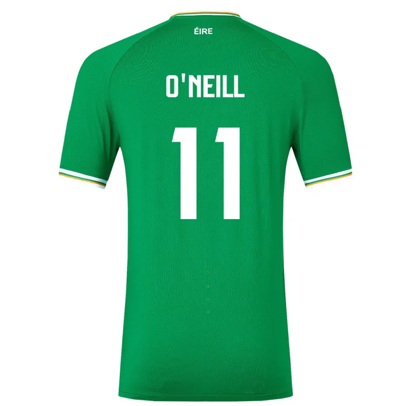 Danxen Dame Irland Ollie O'neill #11 Grønn Hjemmetrøye Drakt Trøye 24-26 Skjorter T-Skjorte