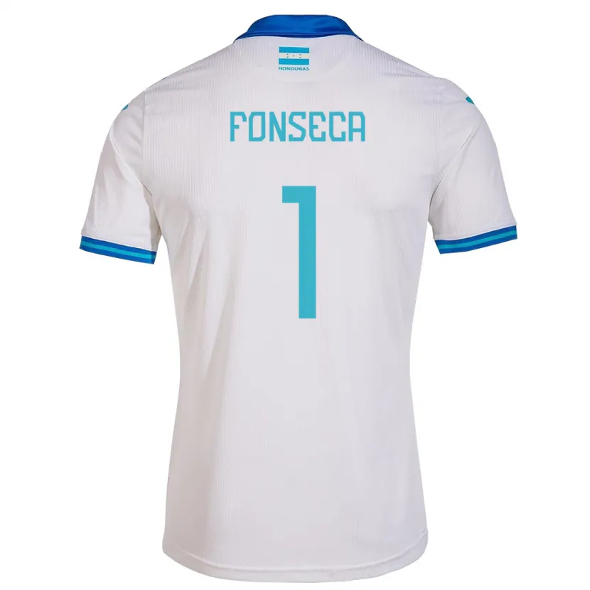 Danxen Dame Honduras Harold Fonseca #1 Hvit Hjemmetrøye Drakt Trøye 24-26 Skjorter T-Skjorte