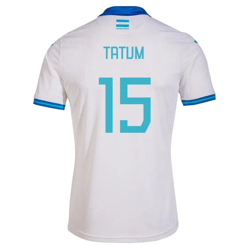 Danxen Dame Honduras Anfronit Tatum #15 Hvit Hjemmetrøye Drakt Trøye 24-26 Skjorter T-Skjorte