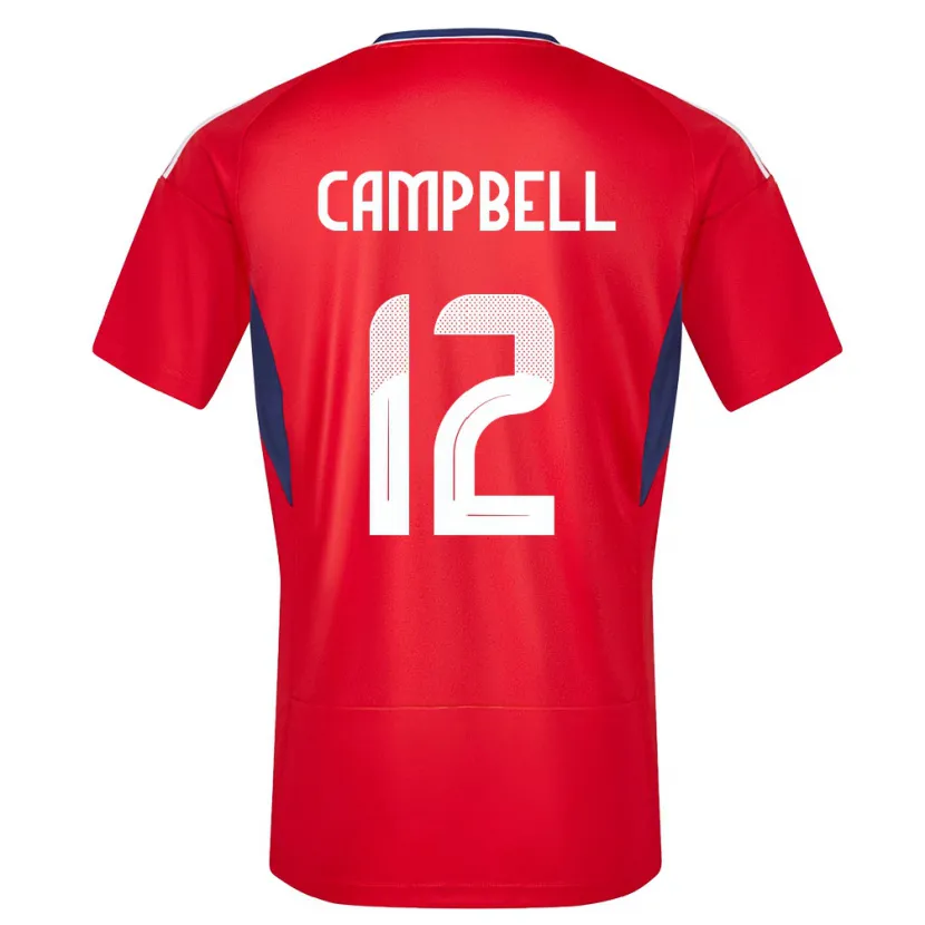 Danxen Barn Costa Rica Joel Campbell #12 Rød Hjemmetrøye Drakt Trøye 24-26 Skjorter T-Skjorte